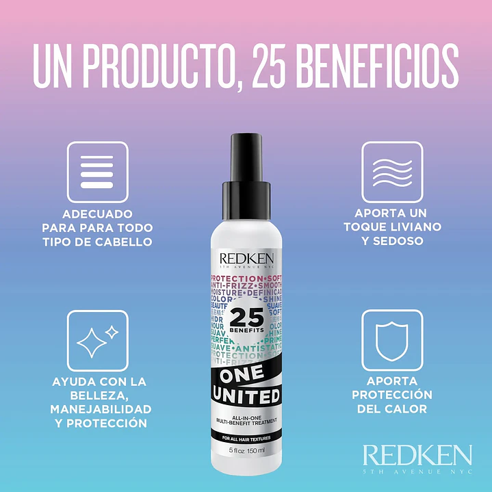 Spray One United Tratamiento Multibeneficios 150 Ml 2