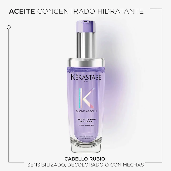 ACEITE HIDRATANTE L'HUILE CICAGLOSS RECARGABLE 1