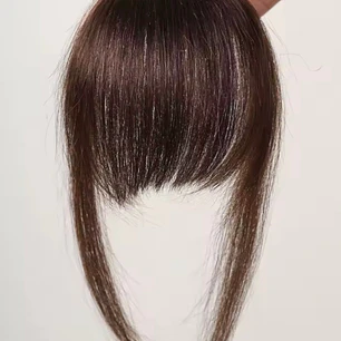 flequillo color#6/0 cabello humano