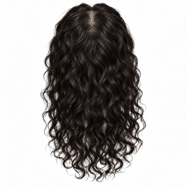 TOPPER CRESPO IMPERCEPTIBLE CABELLO INYECTADO 100% HUMANO 2