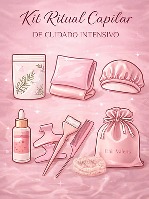Kit ritual capilar de cuidado intensivo