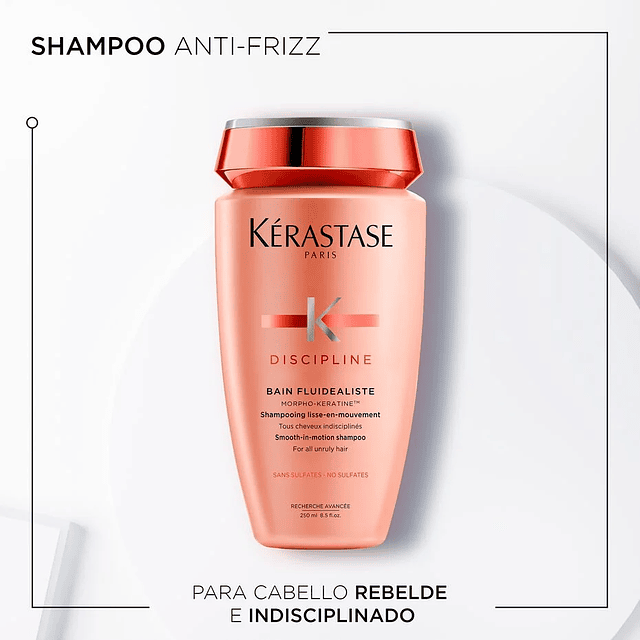 Shampoo  DISCIPLINE Bain Fluidealiste