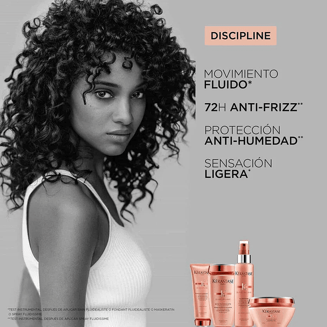 Shampoo  DISCIPLINE Bain Fluidealiste