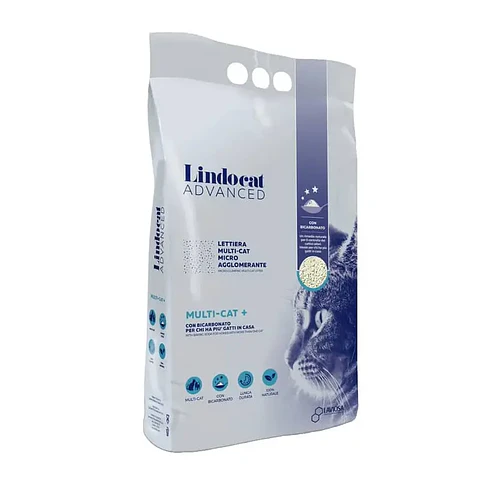 Lindocat Arena sanitaria Gato Advanced Multicat+ 12 KG