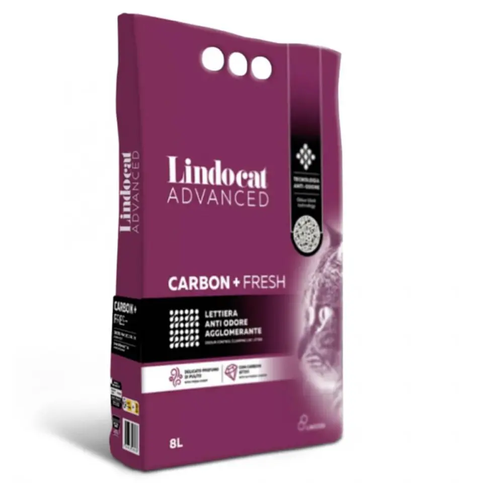 Lindocat Arena sanitaria Gato Advanced Carbon +Fresh 5.7 KG 1