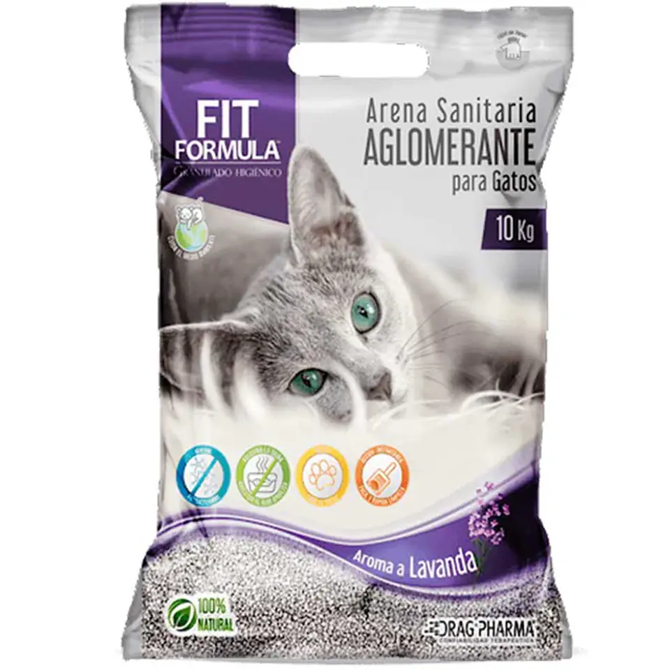 Fit Formula Arena sanitaria Gato Lavanda 10 KG 1