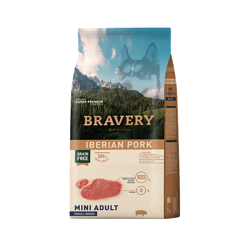 Bravery Perro Mini Adult small Iberian Pork