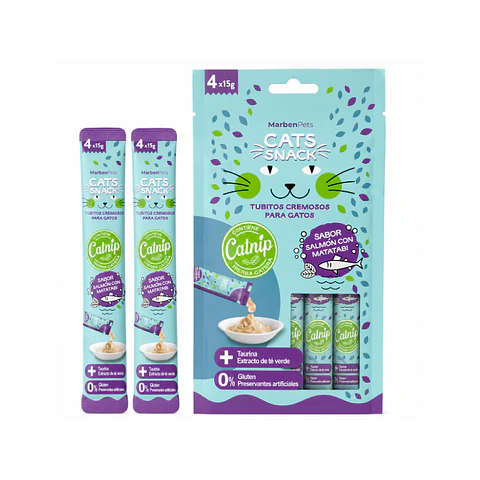 Cremoso de Salmón con Matatabi 4 unidades de 15 gr