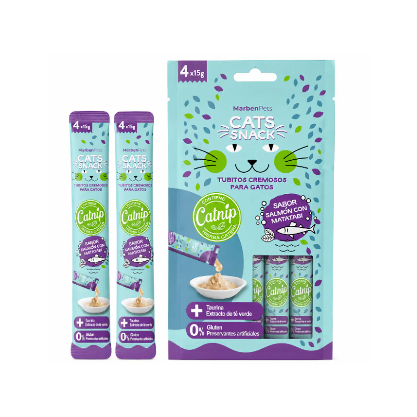 Cremoso de Salmón con Matatabi 4 unidades de 15 gr 1