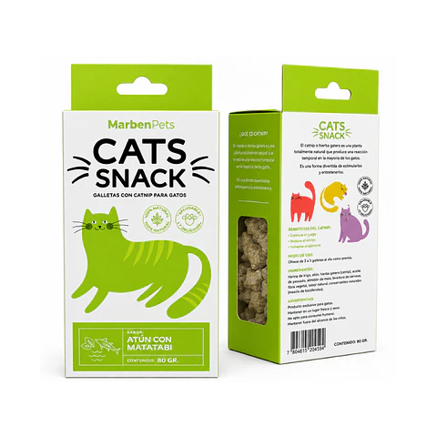 Cats Snack Galletas de Atún con Matatabi 80 gr