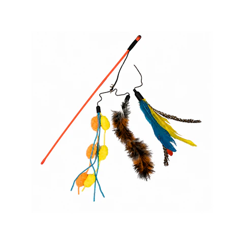 Varita Plumas y Pompones