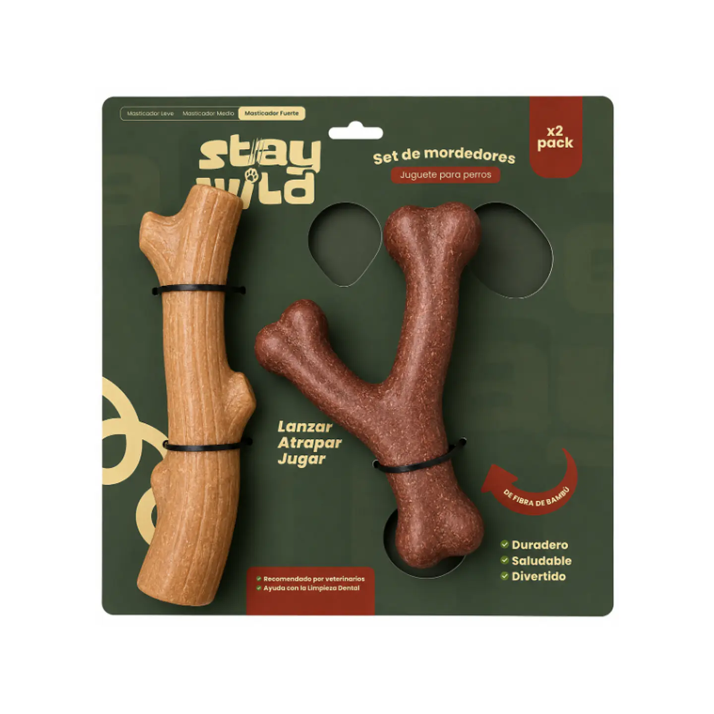 Stay Wild Pack 2 Rama - Hueso en Y 1