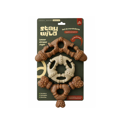 Stay Wild Pack 3 Formas