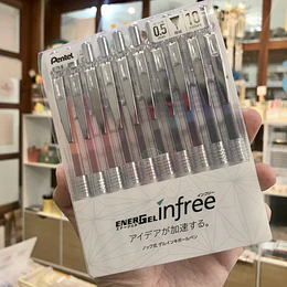 Set Pentel Energel Infree 07mm