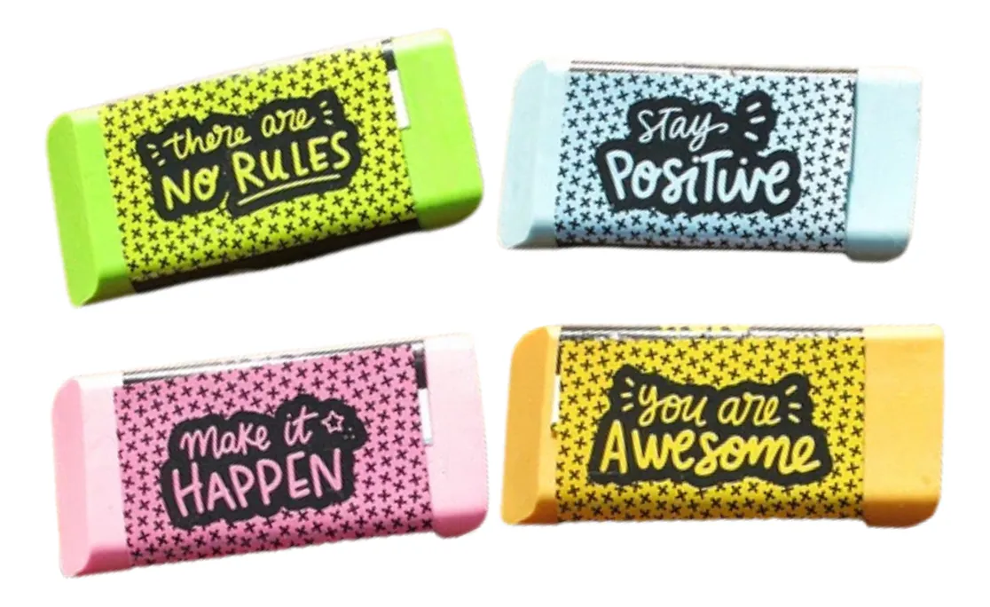 Goma de Borrar Wero "Make Today Better"