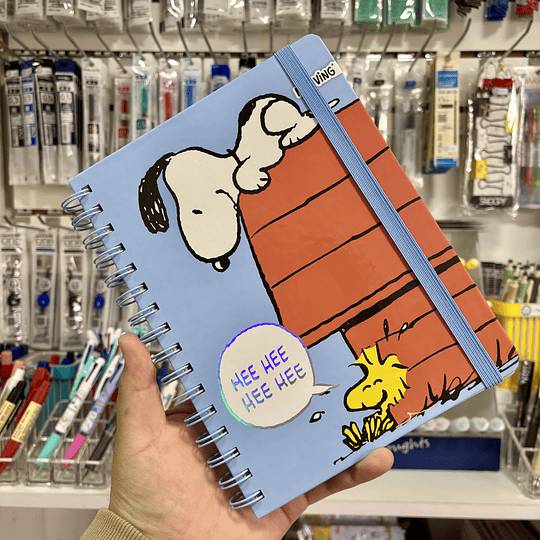 Libreta anillada A5 Mooving Snoopy