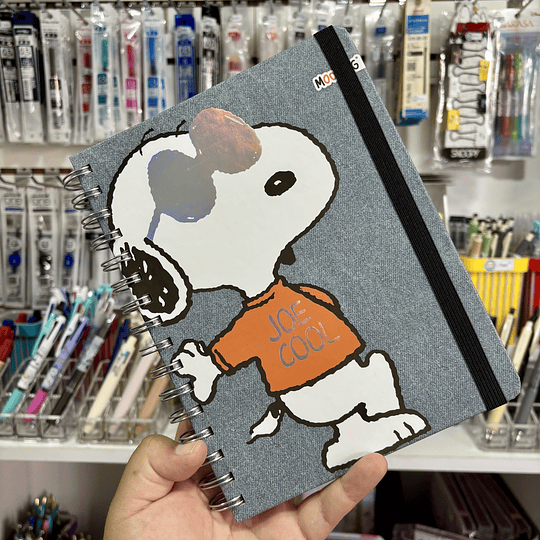 Libreta anillada A5 Mooving Snoopy