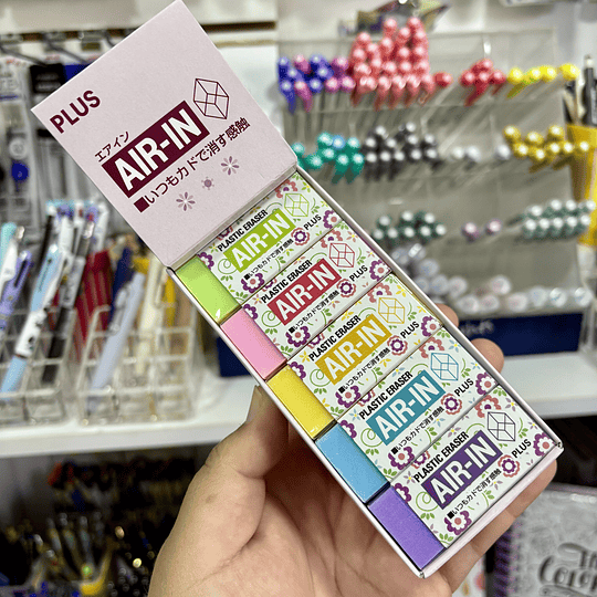 Goma de Borrar PLUS Air-In Floral