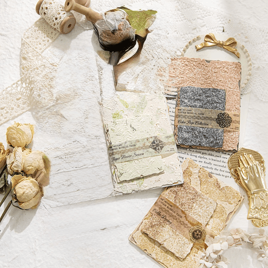 Set de papeles decorativos Vintage MO-CARD