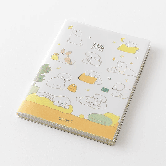 Agenda Midori 2026 Pocket (A6) Dog