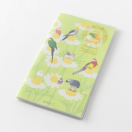 Agenda Midori 2026 Pocket (Slim) Bird
