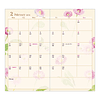 Agenda Midori 2026 Pocket (Slim) Country Time Flower