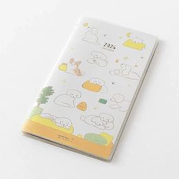 Agenda Midori 2026 Pocket (Slim) Dog