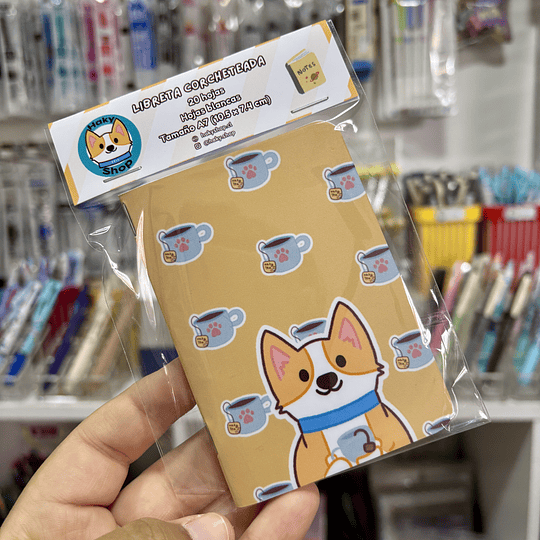 Libretas Corcheteadas A7 Haky Shop