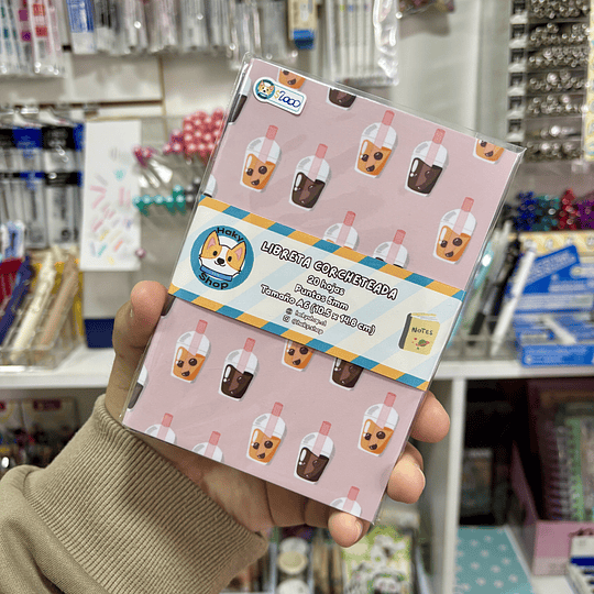 Libreta Corcheteada A6 Haky Shop