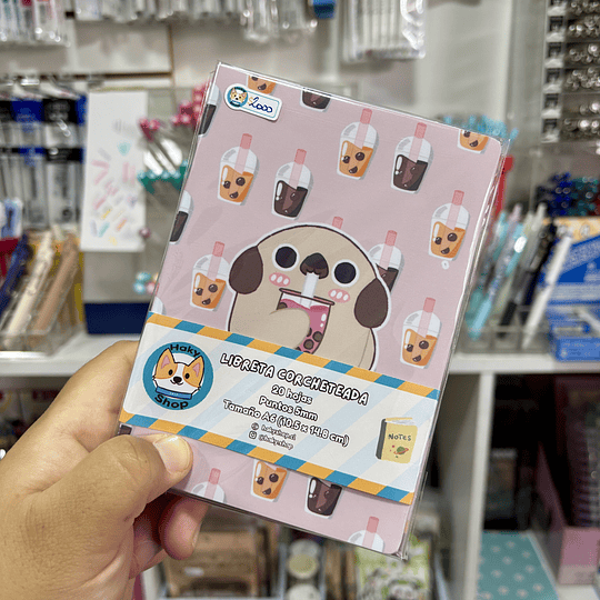 Libreta Corcheteada A6 Haky Shop