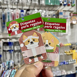 Etiquetas navideñas