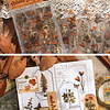 Stickers de Flores Otoñales