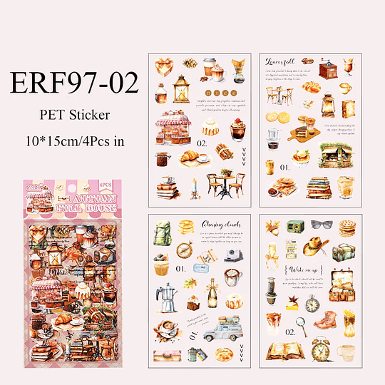 Stickers Escena de Pastelería