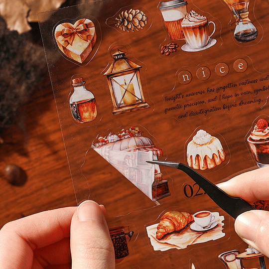 Stickers Escena de Pastelería