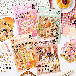 Crea tu escenario - Gatitos Pasteleros