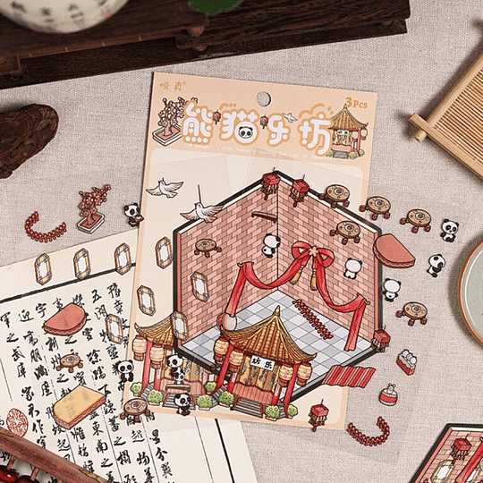 Crea tu escenario - Mundo Panda