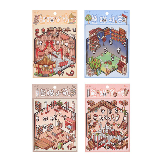 Crea tu escenario - Mundo Panda