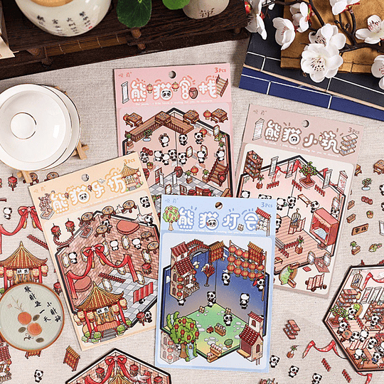 Crea tu escenario - Mundo Panda