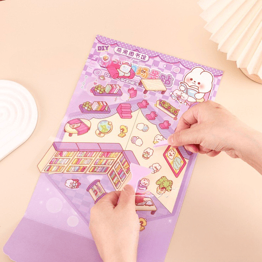 Kit para armar escenarios de animalitos