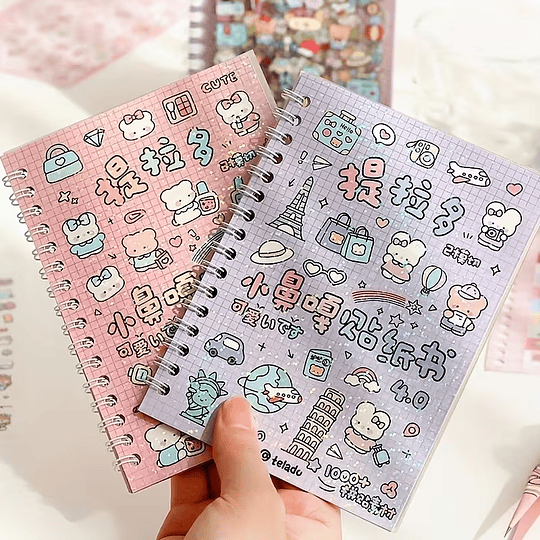 Libro de pegatinas Mix -- 16 hojas