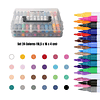 MIYA - Marcadores Acrílicos Maleta de 24 colores