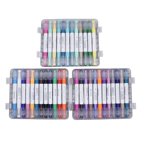 MIYA - Marcadores Acrílicos Maleta de 36 colores