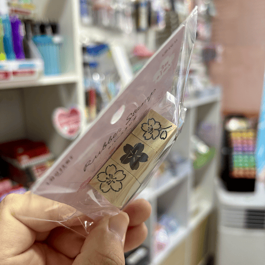 Set de timbres Flor de Sakura