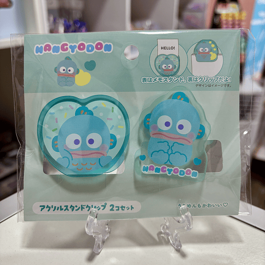 Set de Clips de Acrilico Sanrio