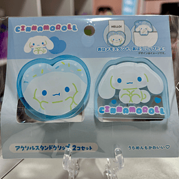 Set de Clips de Acrilico Sanrio