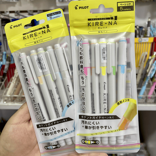 Destacadores Pilot Kire-na