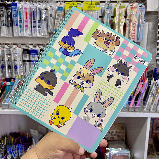Cuadernos Universitarios Mooving LooneyTunes