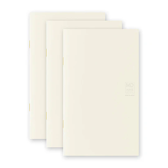 Midori Paper Pack 3 Libretas Light B6 Cuadros