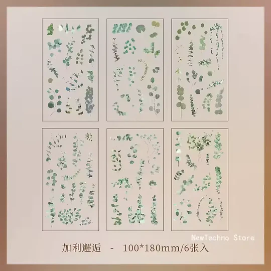 Set stickers de Flores 