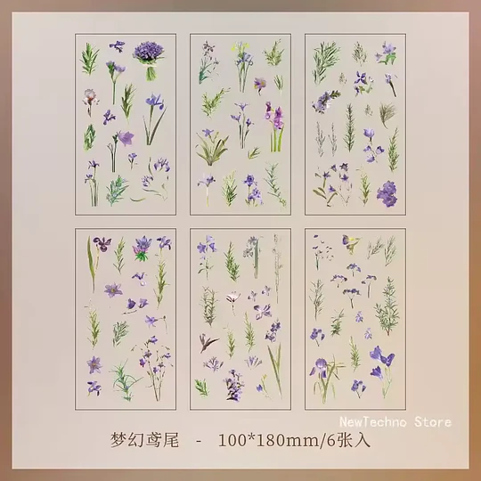 Set stickers de Flores 